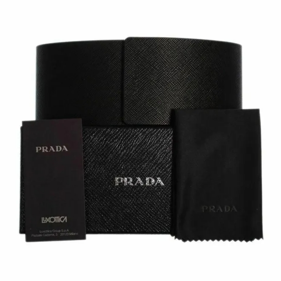 NEW PR16YSF WOMEN PRADA SUNGLASSES BROWN PRADA SPR 16Y-F 01R0A6 ROUND PR 16YSF - Picture 6 of 6